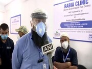 بخشی از مسجد حیدرآباد هند به مرکز درمانی تبدیل شد