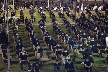 هزاران شیعه عربستانی در مراسم عاشورای حسینی شرکت کردند + تصاویر