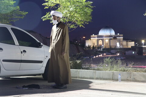 تصاویر| آئین سوگواری خودرویی در شیراز