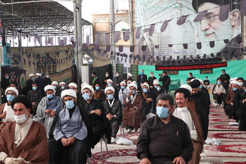 عزاداری طلاب و روحانیون شیرازی در سوگ سیدالشهدا(ع)
