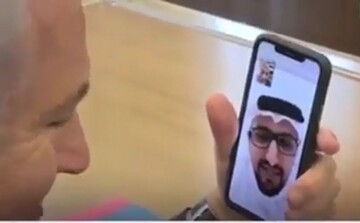 فیلم | تماس تصویری بنیامین نتانیاهو با نماینده شیخ محمد بن زاید