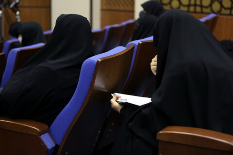 تصاویر/ مراسم مشترک آغاز سال تحصیلی جدید حوزه‌های علمیه خواهران و جامعة الزهرا(س)