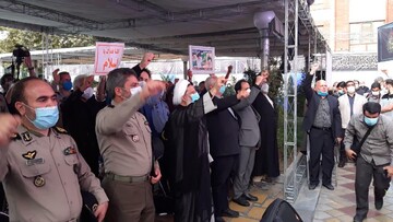 محکومیت توهین به پیامبر (ص) و قرآن کریم در تجمع مردم تهران + عکس