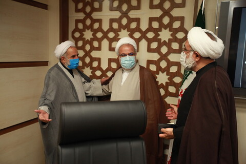 مراسم تکریم و معارفه معاون تهذیب حوزه‌های علمیه