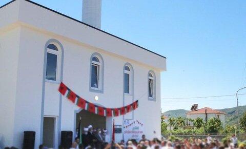 افتتاح مسجد در آلبانی