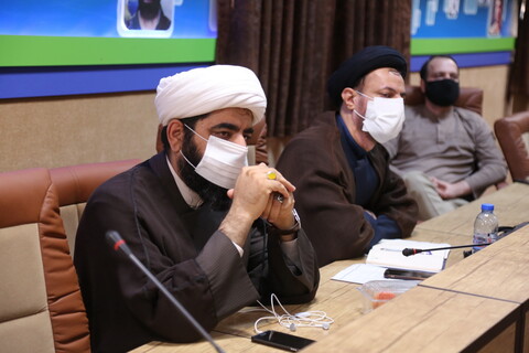 تصاویر/ نشست هم اندیشی نمایندگان استانی دفتر اجتماعی سیاسی حوزه (2)