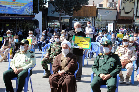 تجمع اعتراض آمیز مردم بجنورد در محکومیت اهانت به مقدسات اسلامی