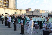 تصاویر/ صبحگاه مشترک نیروهای مسلح  با حضور نماینده ولی فقیه در کاشان