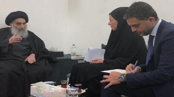 جدیدترین فیلم از آیت‌الله سیستانی