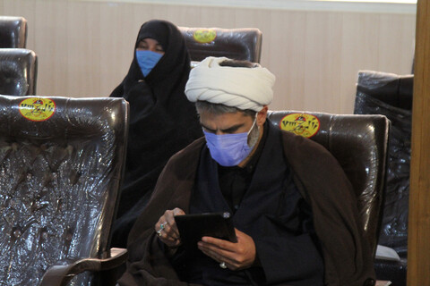 تصاویر / نشست شورای هماهنگی حفظ آثار و نشر ارزش‌های دفاع مقدس روحانیون در استان همدان