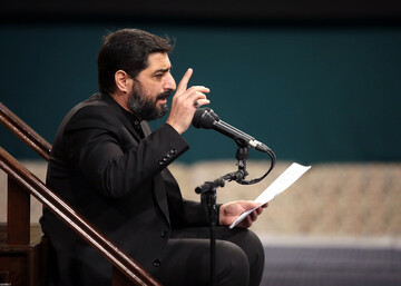 فیلم | مداحی امروز سید مجید بنی فاطمه در حضور رهبر انقلاب