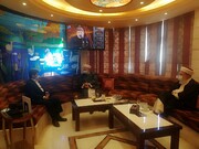 جبھہ عمل اسلامی لبنان کے سینئر رہنما شیخ زہیر الجعید کی لبنان میں ایرانی ثقافتی کونسل کے مشیر سے ملاقات