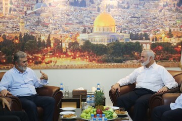 همزمان با عادی سازی روابط، رهبران حماس و جهاد اسلامی دیدار کردند