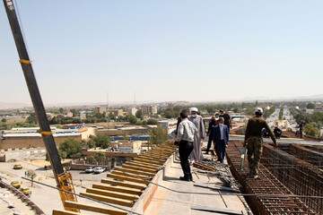 تصاویر/ بازدید نماینده ولی فقیه در استان همدان از پروژه روگذر شهید همدانی