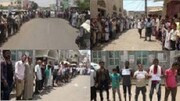 وقفات في صنعاء تدين إمعان العدوان في ارتكاب الجرائم وتشديد الحصار