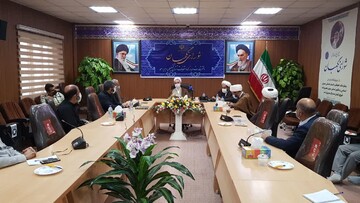 حضور آیت الله اعرافی در دفتر نظارت و بازرسی انتخابات استان کهگیلویه و بویراحمد