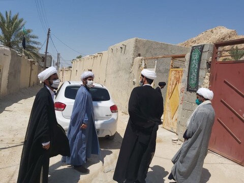 دیدار مدیر حوزه علمیه هرمزگان با مبلغین مدرسه علمیه شهرستان پارسیان