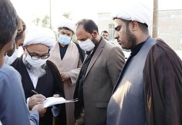 بازدید عضو مجلس خبرگان رهبری از روستاهای محروم آبادان+عکس