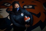 خاتون والیبالیسٹ کو حجاب کی وجہ سے میچ سے محروم کردیا گیا