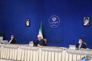 رئیس جمهور: ایران قاطعانه پاسخ قلدری آمریکا را می دهد/ پیام برجامی ایران به ۱+۴