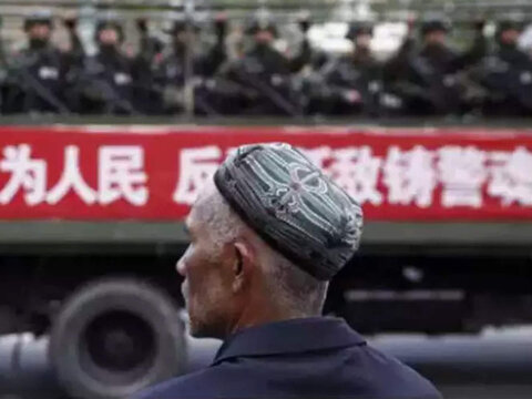 گنبدهای مساجد در استان گانسو در چین تخریب شدند