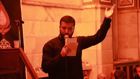 تصاویر/ مراسم عزاداری شب شهادت حضرت رقیه(س) در حرم مطهر آن حضرت با حضور نماینده رهبر انقلاب در سوریه