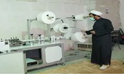 ساخت دستگاه تولید ماسک به همت طلاب مشهدی