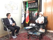 دیدار دکتر قدیر با نماینده مردم قم در مجلس شورای اسلامی