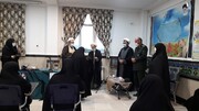 تصاویر/ مراسم گرامیداشت هفته دفاع مقدس در حوزه علمیه ولیعصر(عج) خواهران بناب