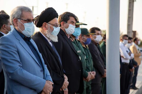 گزارش تصویری از افتتاح فاز دوم دهکده مقاومت استان یزد