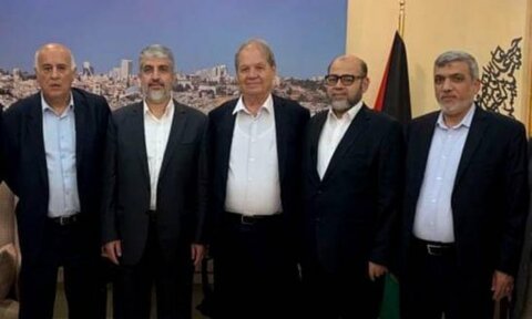 هیئتی از جنبش فتح و حماس