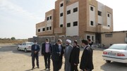 تصاویر/ بازدید فرماندار ویژه کاشان از پروژه در دست احداث مرکز خدمات حوزه علمیه کاشان