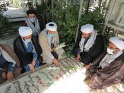 تصاویر/ تجدید میثاق مسئولان حوزه علمیه تهران با شهدا