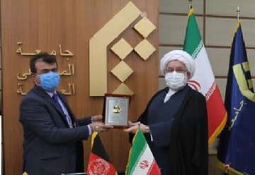 دیدار سفیر جمهوری اسلامی افغانستان با رئیس جامعةالمصطفی