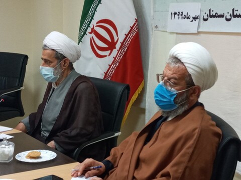 تصاویر/ نشست هماهنگی اربعین حسینی و دهه آخر صفر در سمنان