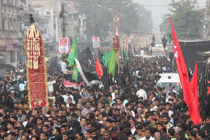 لکھنؤ، چہلم شہدائے کربلا کی یاد میں جلوس بر آمدگی کا سرکار سے مطالبہ