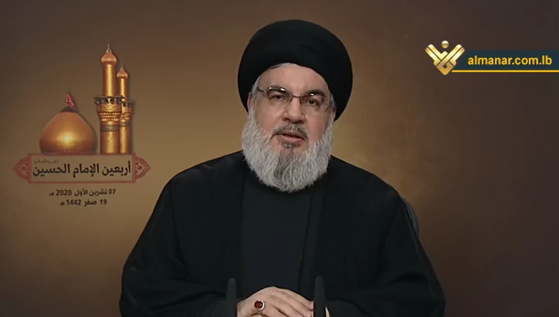 Sayyed Nasrallah highlights importance of following and personifying Imam Hussein (P) Values