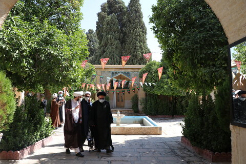 تصاویر| بازدید حجت الاسلام والمسلمین حسینی کوهساری از مدرسه علمیه منصوریه