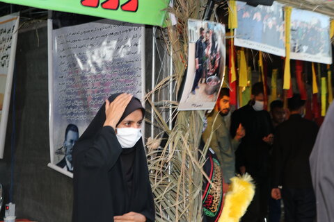 تصاویر| حال و هوای اربعین بین الحرمین شیراز
