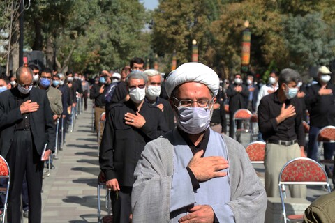 تصاویر/ برگزاری مراسم جاماندگان اربعین حسینی در همدان