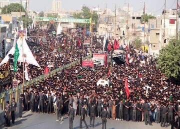 خلق حماسه‌ی عظیم توسط عزاداران حسینی در سراسر پاکستان