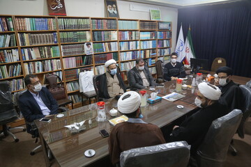 تصاویر/ بازدید مدیر بنیاد هدایت از رسانه رسمی حوزه