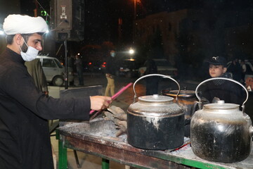 تصاویر| ادامه فعالیت مبلغین قشقایی در بین الحرمین شیراز