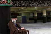 تصویر/ رحلت پیغمبر اسلام اور شہادت امام حسن (ع) کی مناسبت سے مجلس عزا میں رہبر معظم انقلاب اسلامی کی شرکت