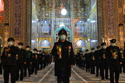 Cérémonie traditionnelle de lecture des sermons de la nuit du martyre de l’Imam Reza (a.s)