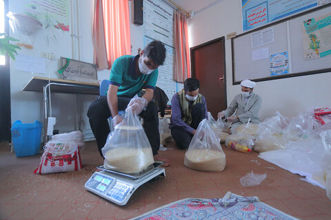 کمک مومنانه مدرسه علمیه امام حسن مجتبی(ع) بیرجند