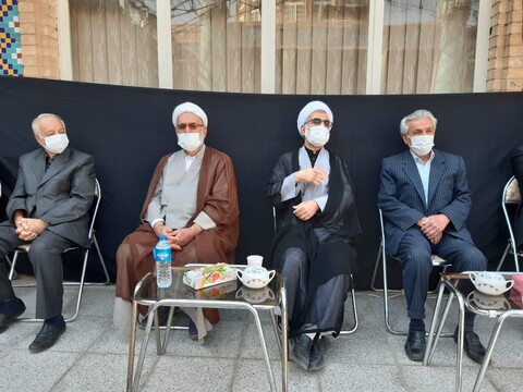 تصاویر/ مراسم گرامی داشت  شهید مدافع سلامت دکتر محمد زارع جوشقانی درکاشان
