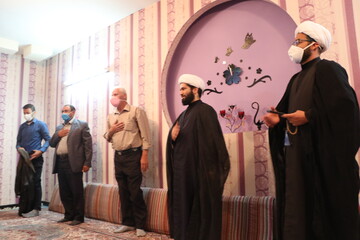 دیدار اعضای گروه جهادی تبلیغ عشایری از خانواده مرحوم علیایی