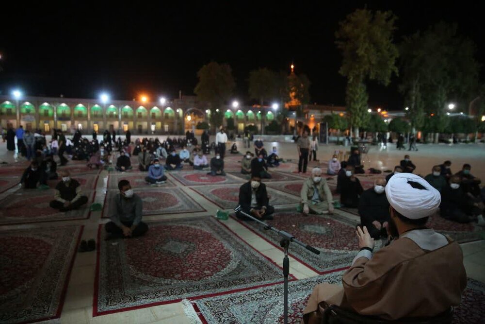 تصاویر| برگزاری مراسم شهادت امام حسن عسکری(ع) در حرم مطهر شاهچراغ(ع)
