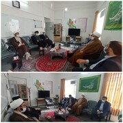 مدیر حوزه علمیه فارس از دفتر اتحادیه انجمن‌های اسلامی دانش‌آموزان بازدید کرد